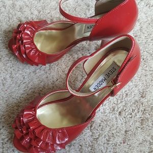 Steve Madden Red Heels